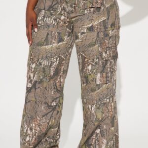 Tall Slouchy Camo Multi-Pocket Cargo Jeans - Image 6