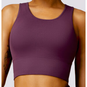 Women's Fashion Seamless Yoga Vest Running Exercise Underwear - Image 5