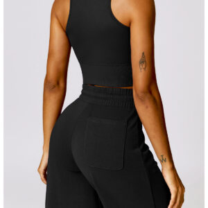 Women's Fashion Seamless Yoga Vest Running Exercise Underwear - Image 6