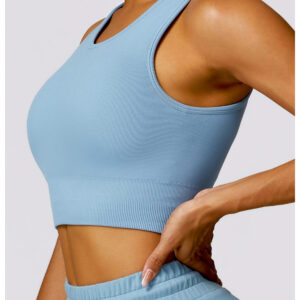 Women's Fashion Seamless Yoga Vest Running Exercise Underwear - Image 13