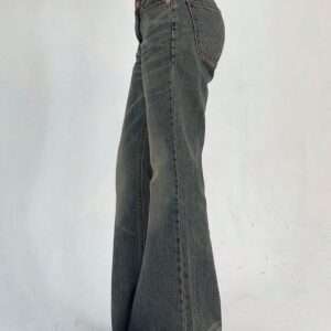 New-style Vintage Distressed Washed Denim Jeans That Flatter Your - Image 2