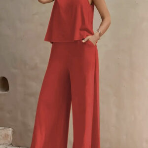 Elegant Casual Two-Piece Loungewear Set - Image 8